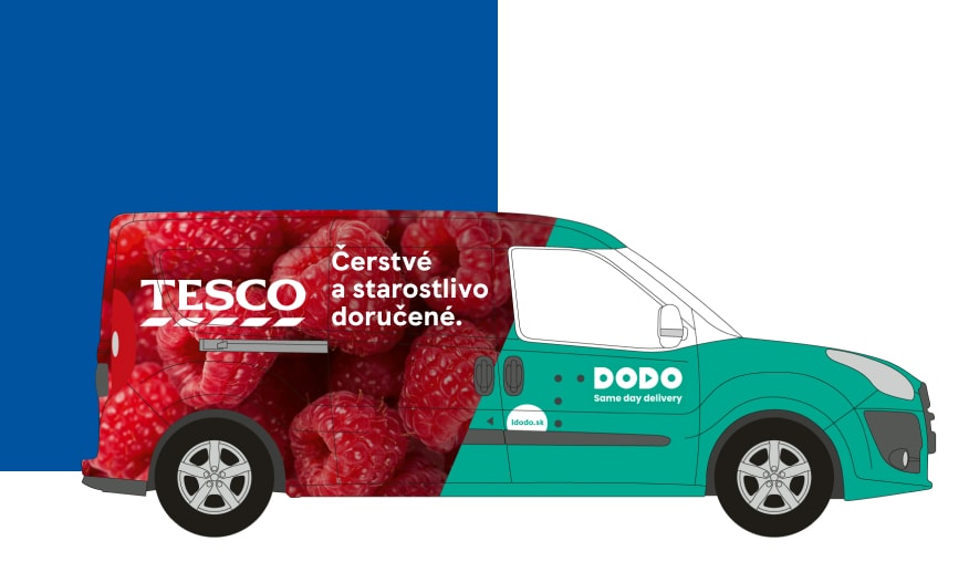 SMS notifications from our delivery partner DODO