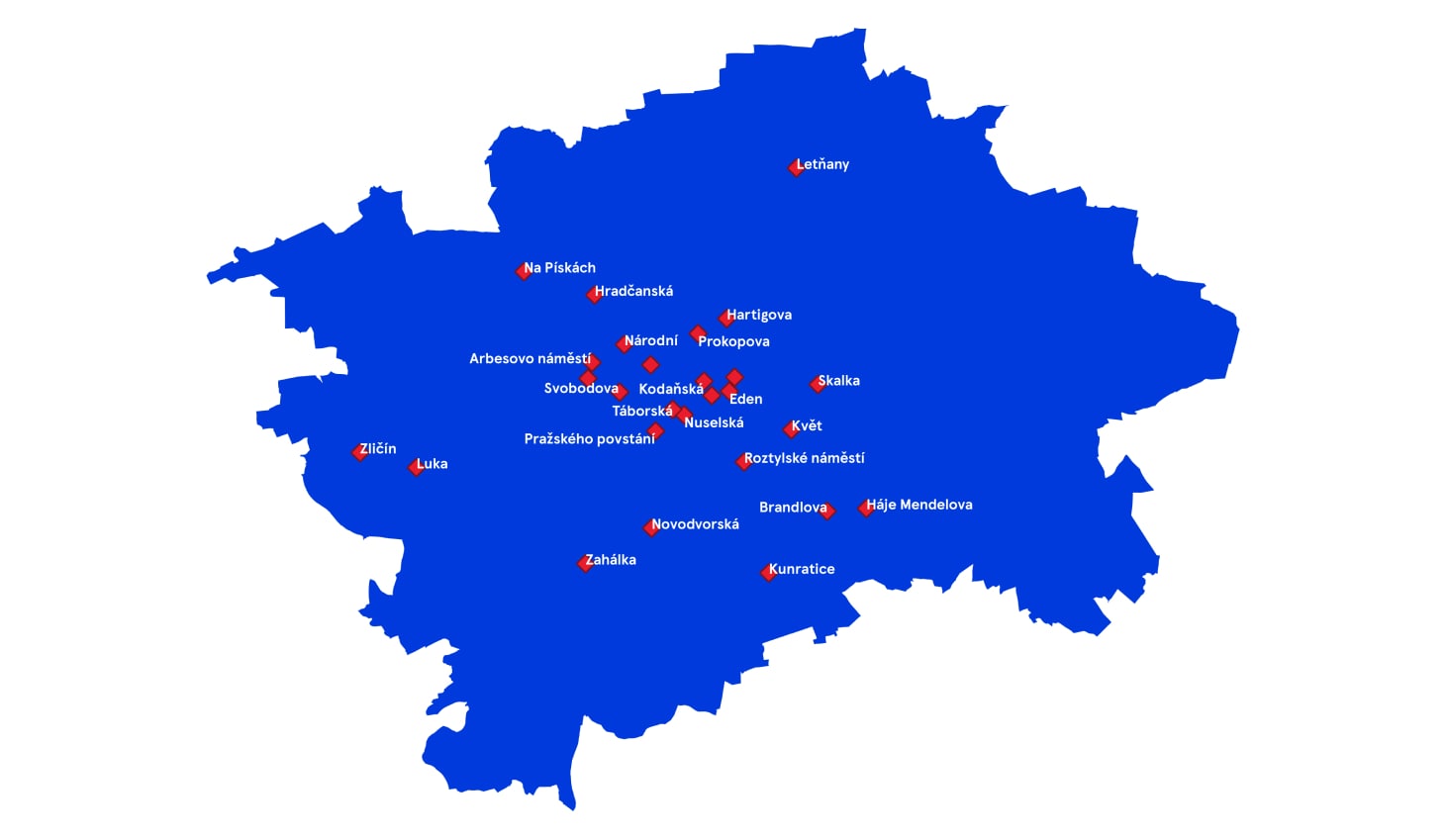 Find out where Tesco Hned is available
