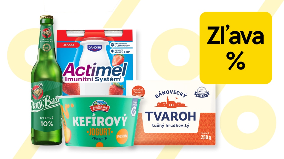 Najchutnejšie ceny so zľavou od 45 %