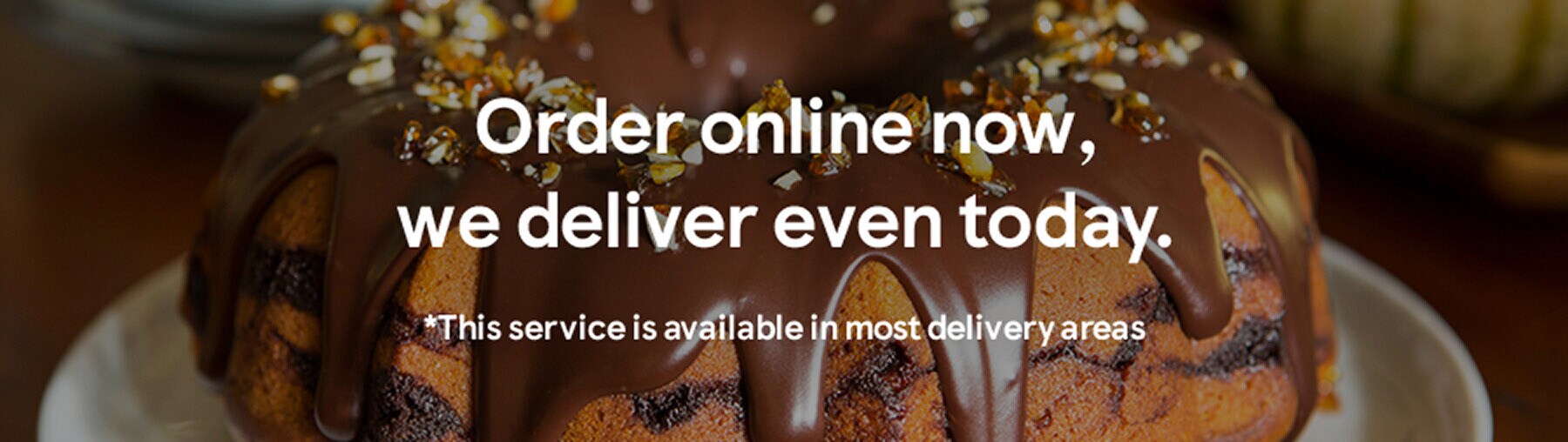 Order online now, we deliver already today.