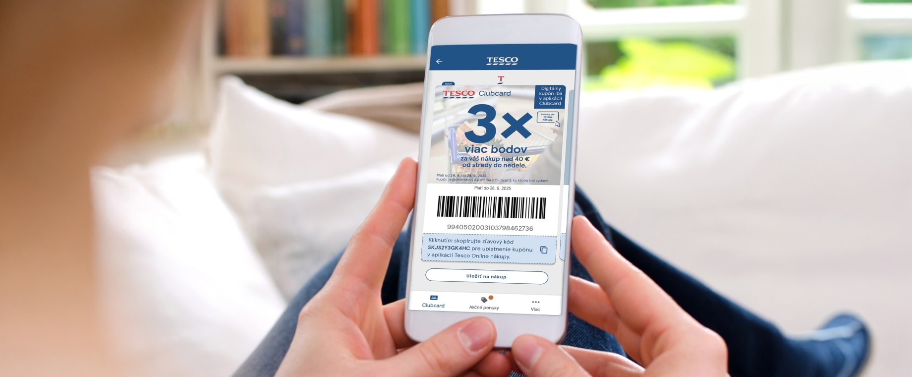 Get 3x more Clubcard points!