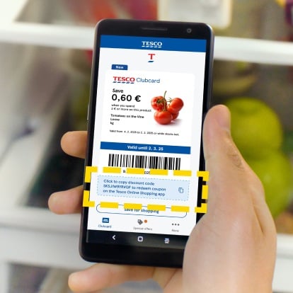 2. Find the copyable part of the coupon