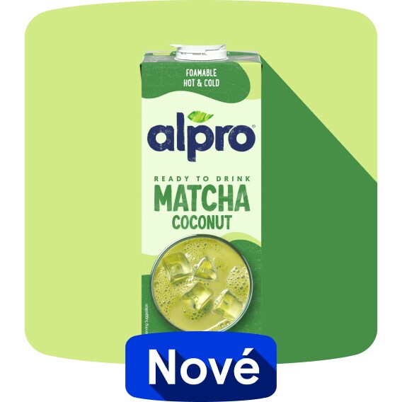 Alpro matcha-kokos