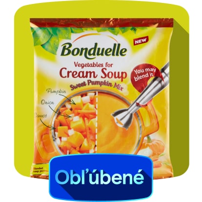 Bonduelle tekvicová polievková zmes