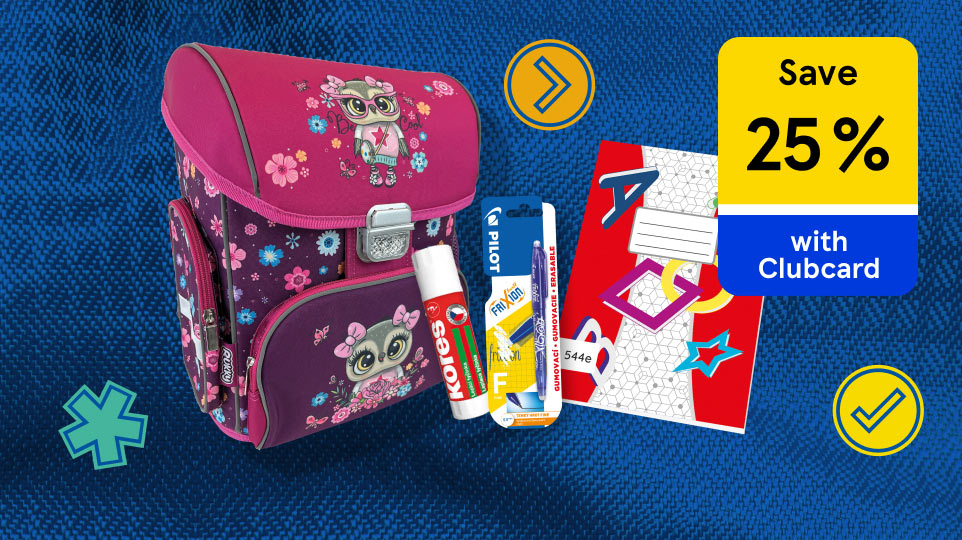 Save up to 25% withClubcard