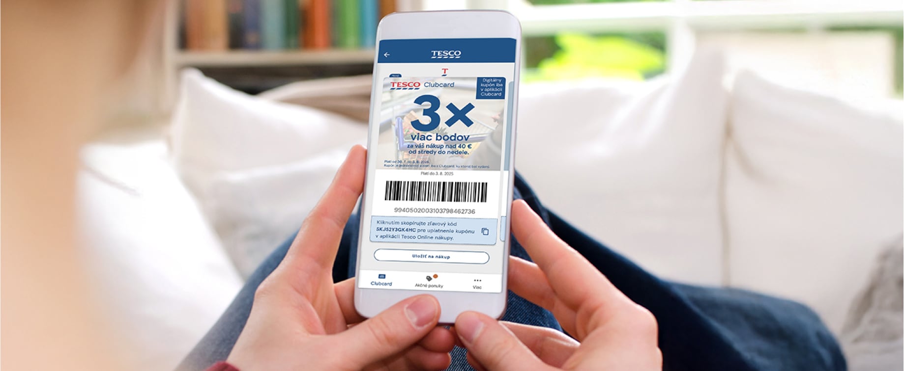Získajte 3x viac Clubcard bodov!