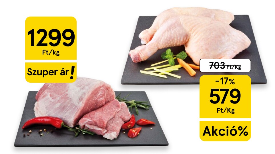 Válogatott húsok a mindennapokra