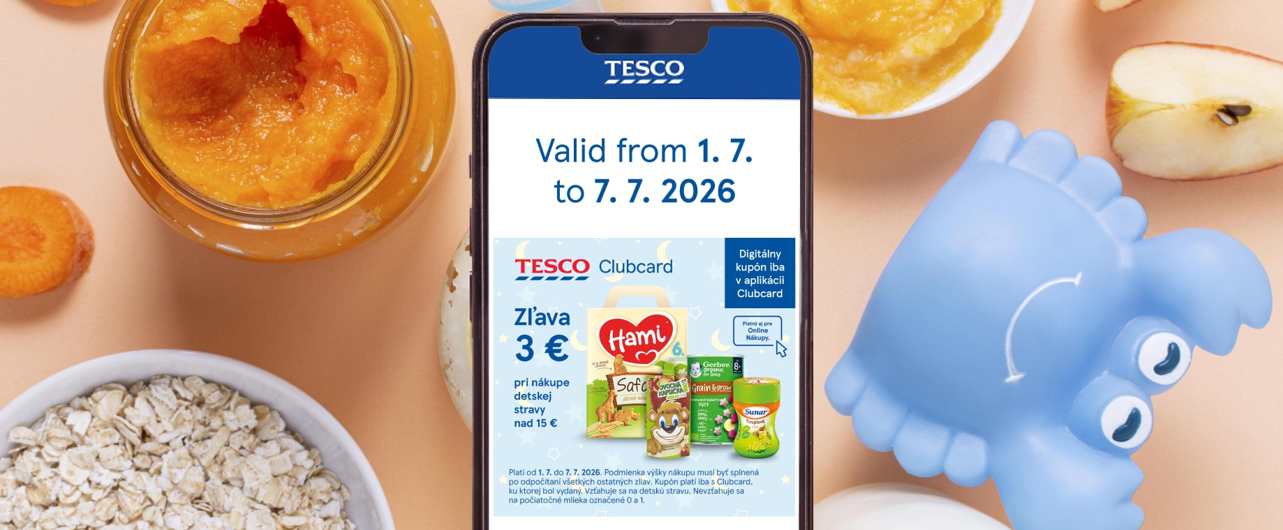 Save 5 € on shopping for your little ones