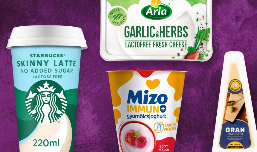 Mléčné alternativy bez laktózy
