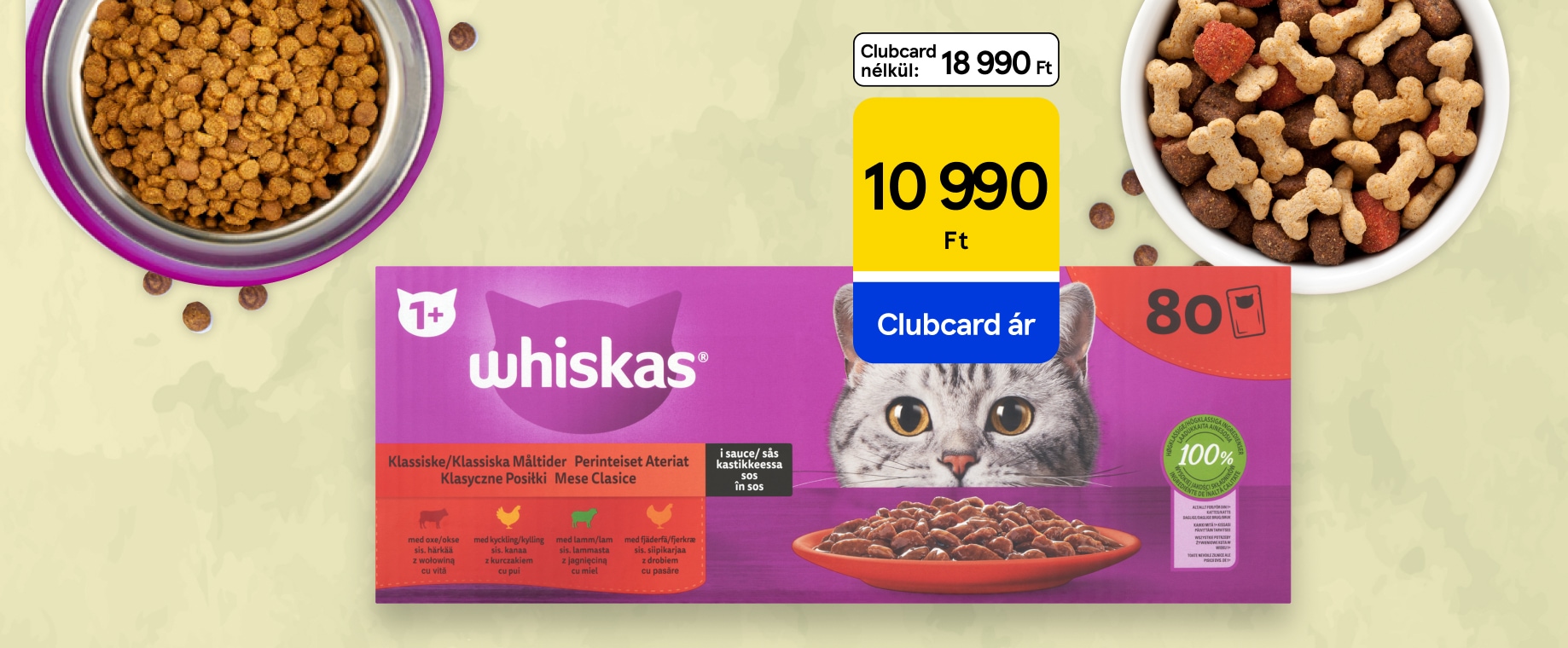 Állati ajánlatok óriási kedvezménnyel