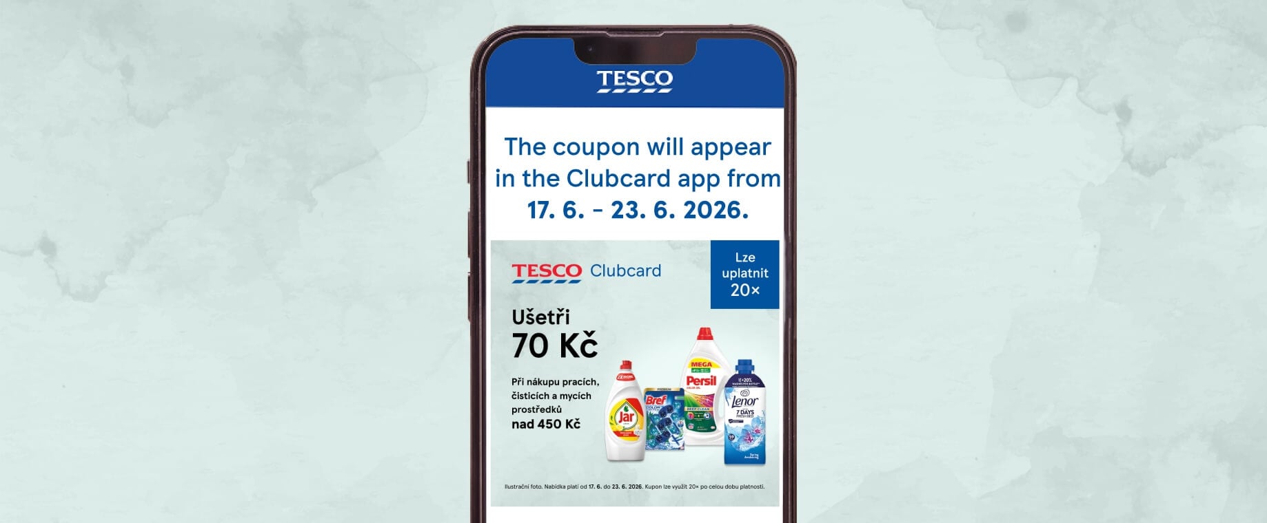 Save with Clubcard app coupon