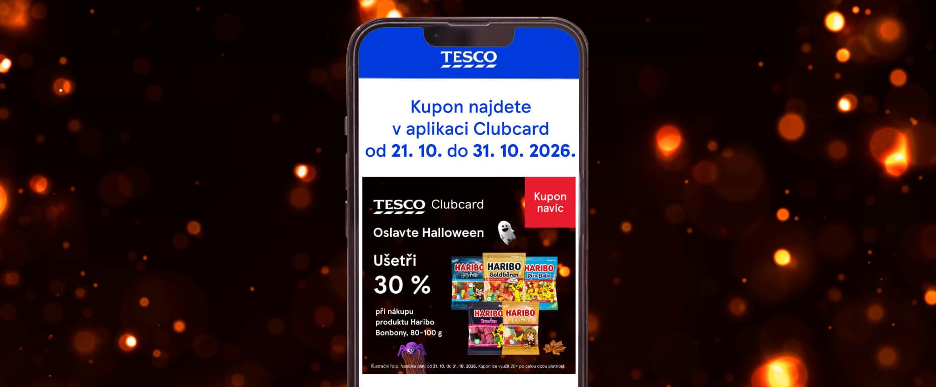 Ušetřete s kuponem v aplikaci Clubcard