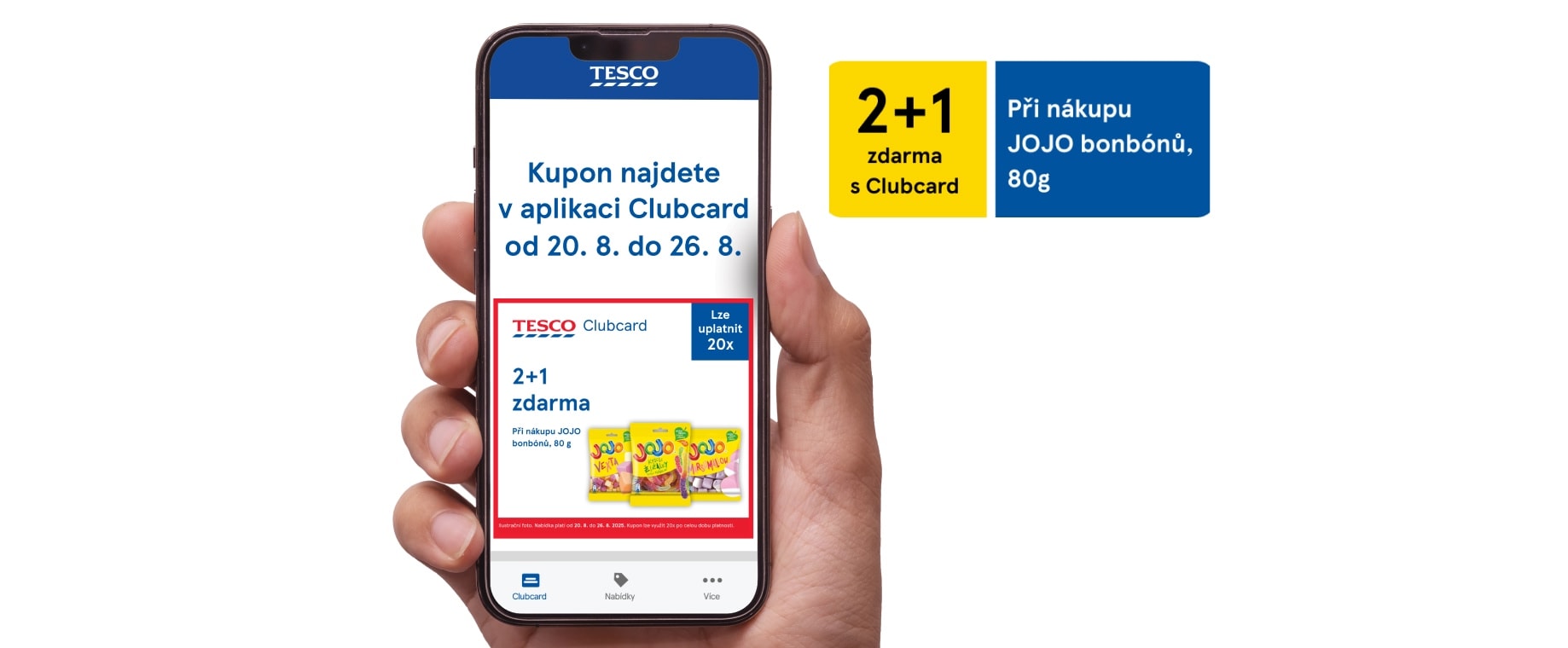 Ušetřete s kuponem v aplikaci Clubcard