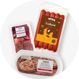 Mäso a lahôdky 