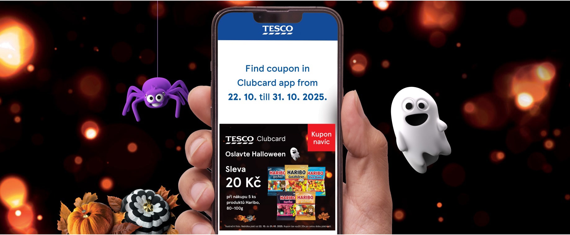 Save 20 CZK with app coupon