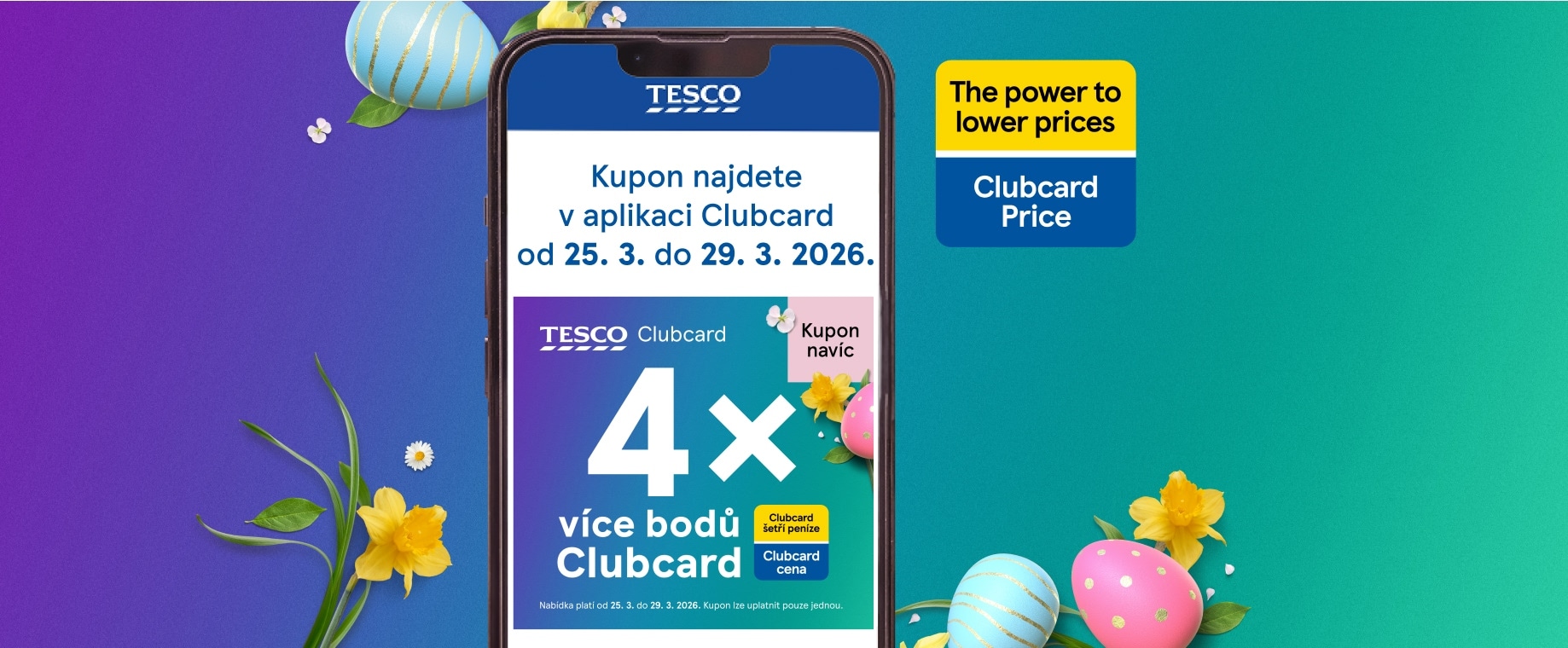 Get 4× times more Clubcard points with app coupon