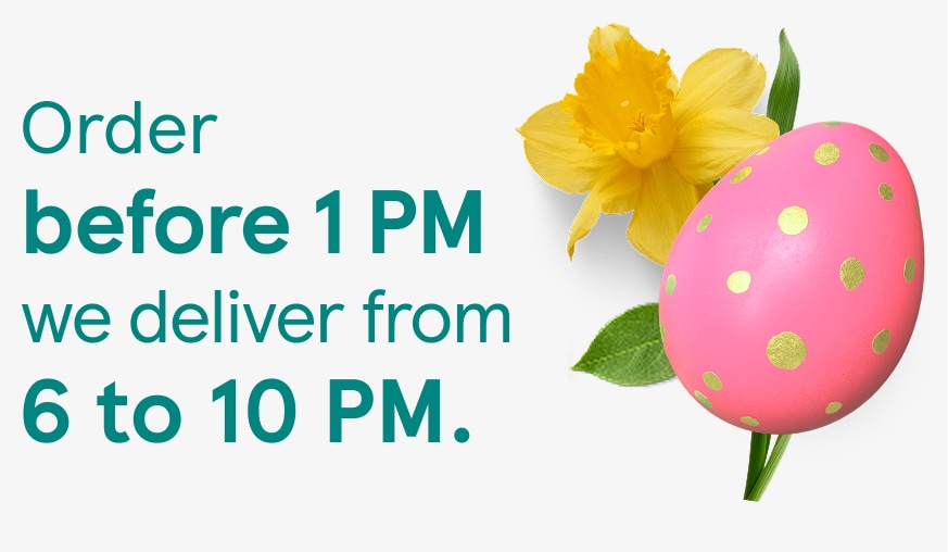 Order before 1 PM...