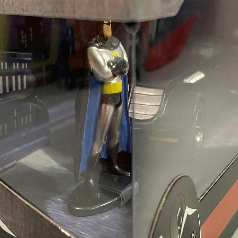 image 1 of Batman Animated Batmobile with Figure 1:32 Scale Jada 31705