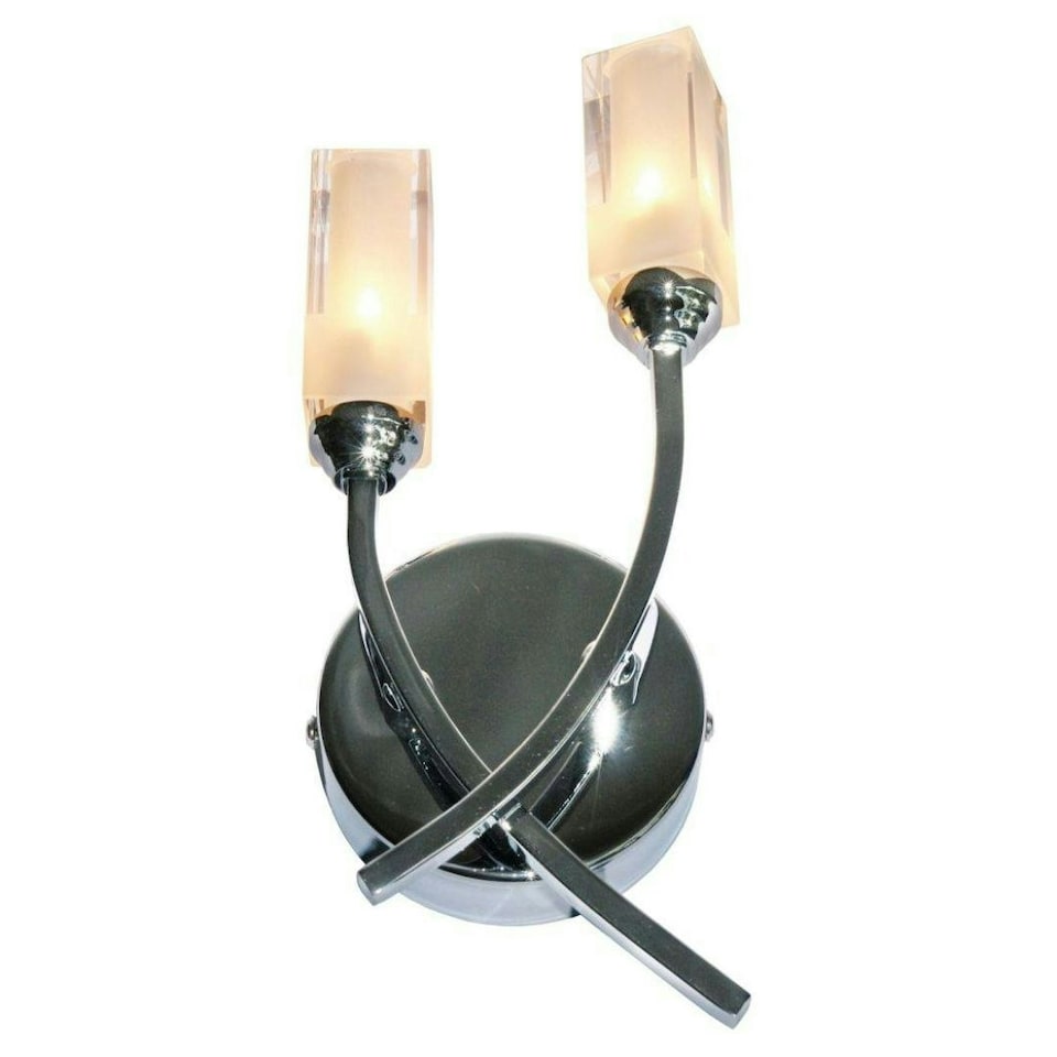 image 1 of Icarus 2 Light Wall Light Polished Chrome
