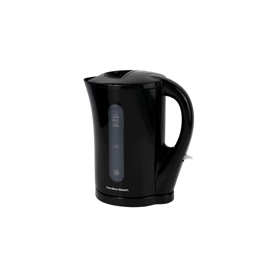 image 1 of Hamilton Beach 1.7L Kettle & 2 Slot Toaster Set - Black