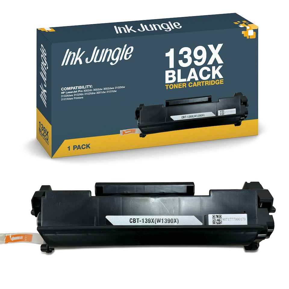 image 1 of HP 139X Black Toner Cartridge Black | Compatible HP 139X Black Toner Cartridge