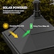 image 3 of Outsunny 1.3 m LED Garden Lamp Post Light, Waterproof IP44, Cool White | Black | Black