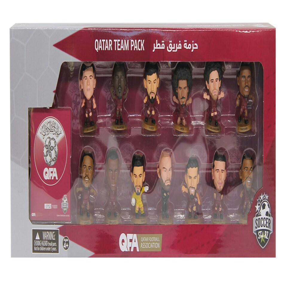 Soccerstarz - Qatar 13 Player Team Pack (2022 Edition) /Figures - Creative Toys Company