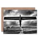 image 1 of Angel Of The North Gateshead Black White Photo Art Card
