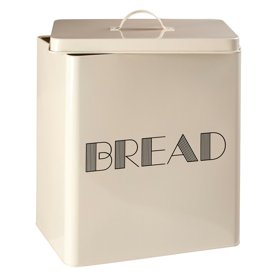 image 1 of Interiors By Premier 5pc Cream Kitchen Storage Set, Coffee, & Sugar Canisters With Utensil Holder, Ceramic Canisters With Lids