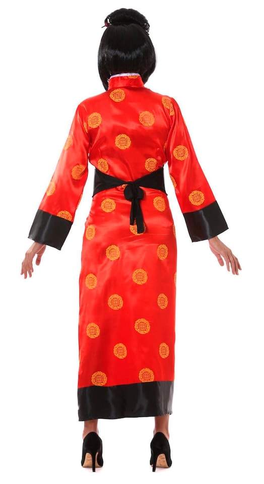 image 1 of Fancy Dress Adult China Dress - M