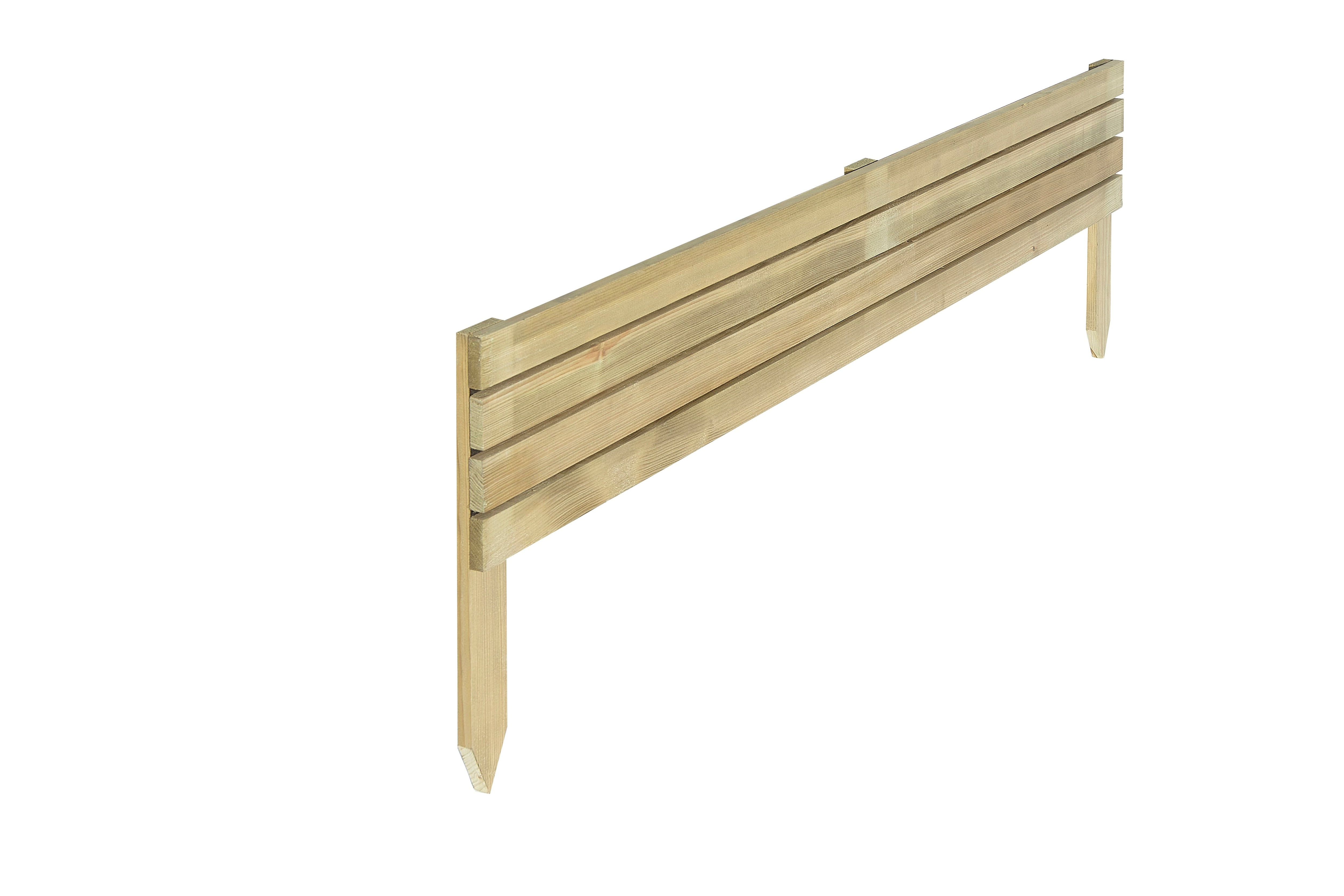 Rowlinson Ledbury 8" Border Edging - 4 Pack