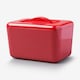image 6 of Zeal Melamine Insulated Butter Dish with Lid Red | Red