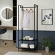 image 7 of Scala Open Wardrobe with 2 Shelves Brown | Oak / Natural