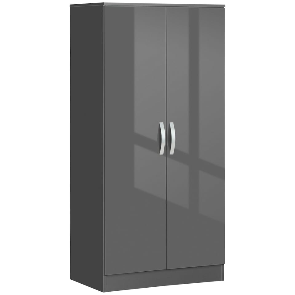 image 1 of HOMCOM Modern Wardrobe Closet, Clothes Cabinet