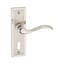 Satin Nickel Keyhole - Selected