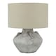 image 1 of Hill Interiors Lekanis Table Lamp (UK Plug) - Stone - One Size