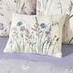image 1 of Catherine Lansfield Grasmere Floral Embroidered 30x40cm Cushion Lilac Purple | Lilac