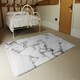 image 3 of White Marble Texture (Rug) White | Medium: 80x150cm