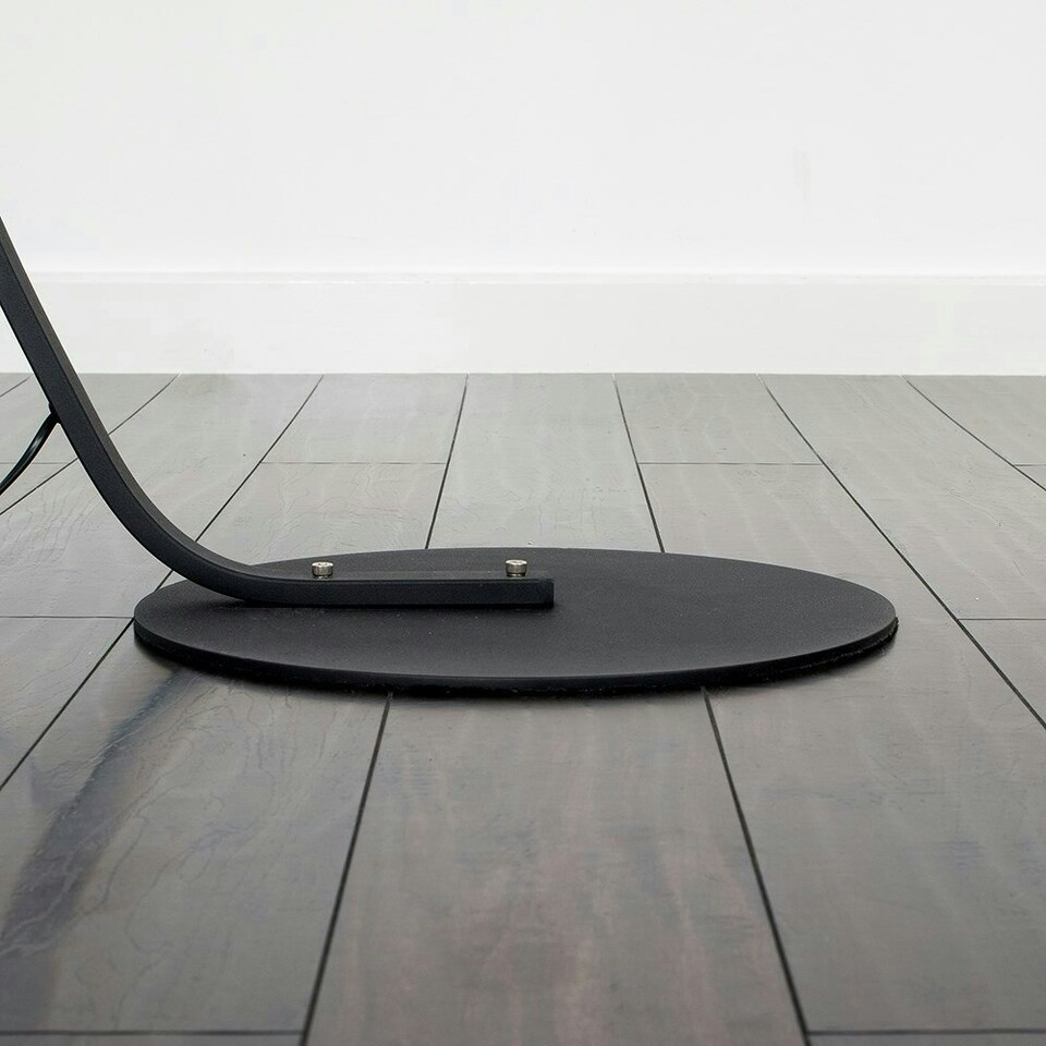 image 1 of ValueLights Modern Black Metal Arched Style Designer Floor Lamp Base