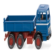 Wiking MB Flatbed Tipper Azure Blue 1971-74