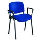 image 2 of Jemini Arms For Stacking Chair Black (Pack of 2)
