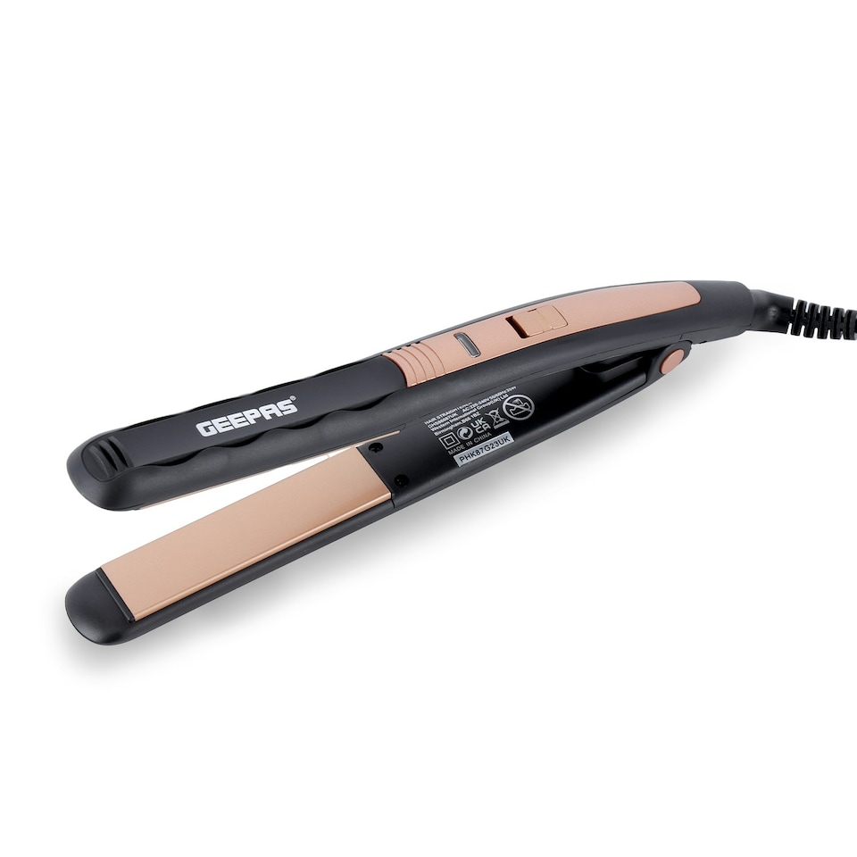 image 1 of GEEPAS Ceramic Hair Straighteners - Black
