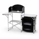 image 1 of Portable Folding Outdoor Aluminium Camping Travel Kitchen Work Top | Black