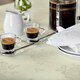 image 1 of Polyester Rose Design Coloured Napkin - 41 x 41cm | White | Ivory | One Size