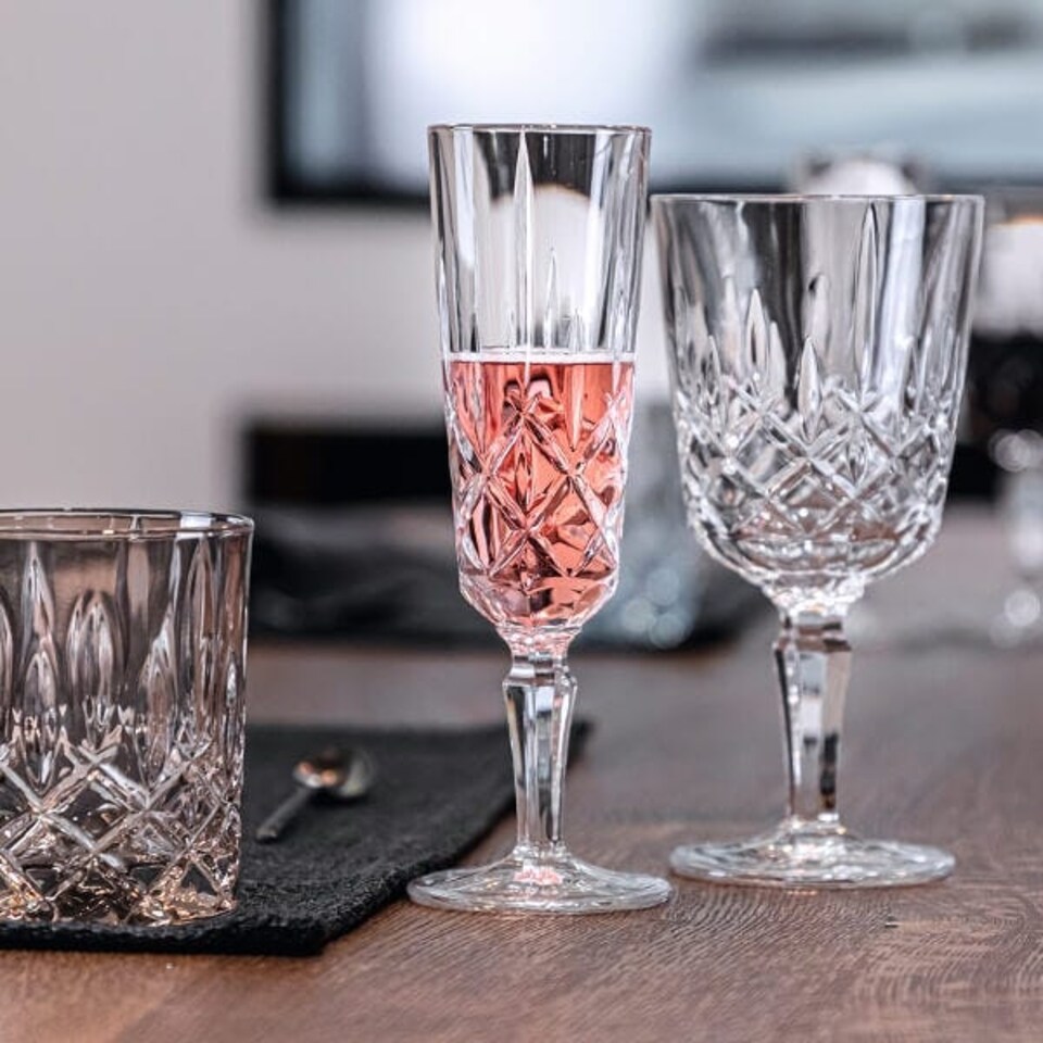 image 1 of Nachtmann Noblesse Champagne Glass Set Of 4
