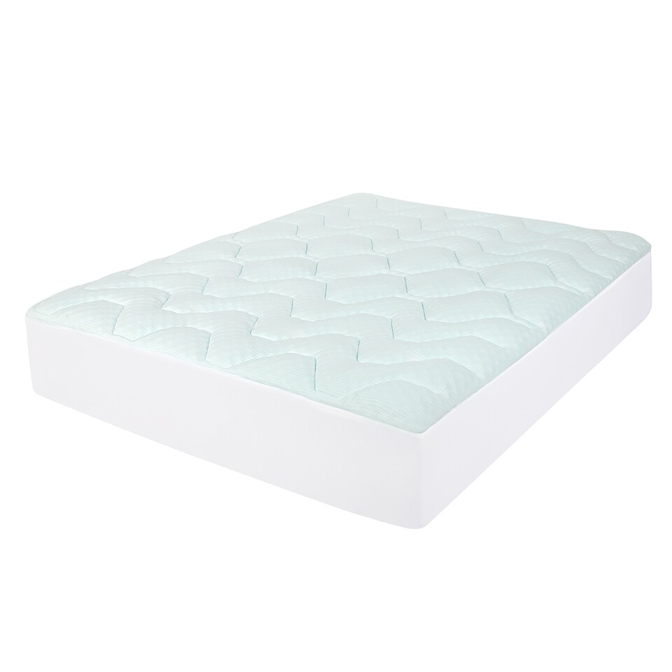 image 1 of Lavio Mattress Topper Pillowtop Memory Foam Bamboo Cover Bed Protector | White | Super King