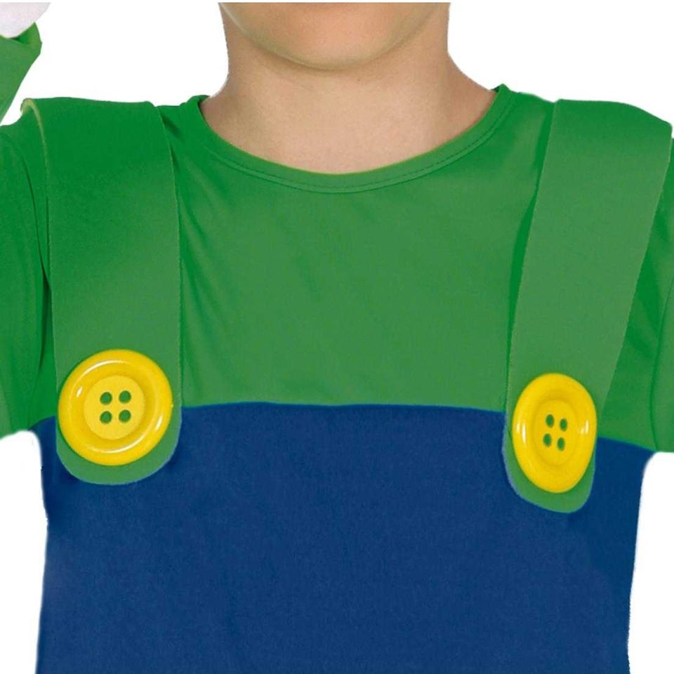 image 1 of Fiestas Guirca Childrens/Kids Train Driver Costume Set | Green | Green/Blue | 5-6 years | 1