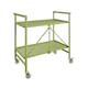 image 4 of Cleo Folding Serving Cart InOut Kiwi Green
