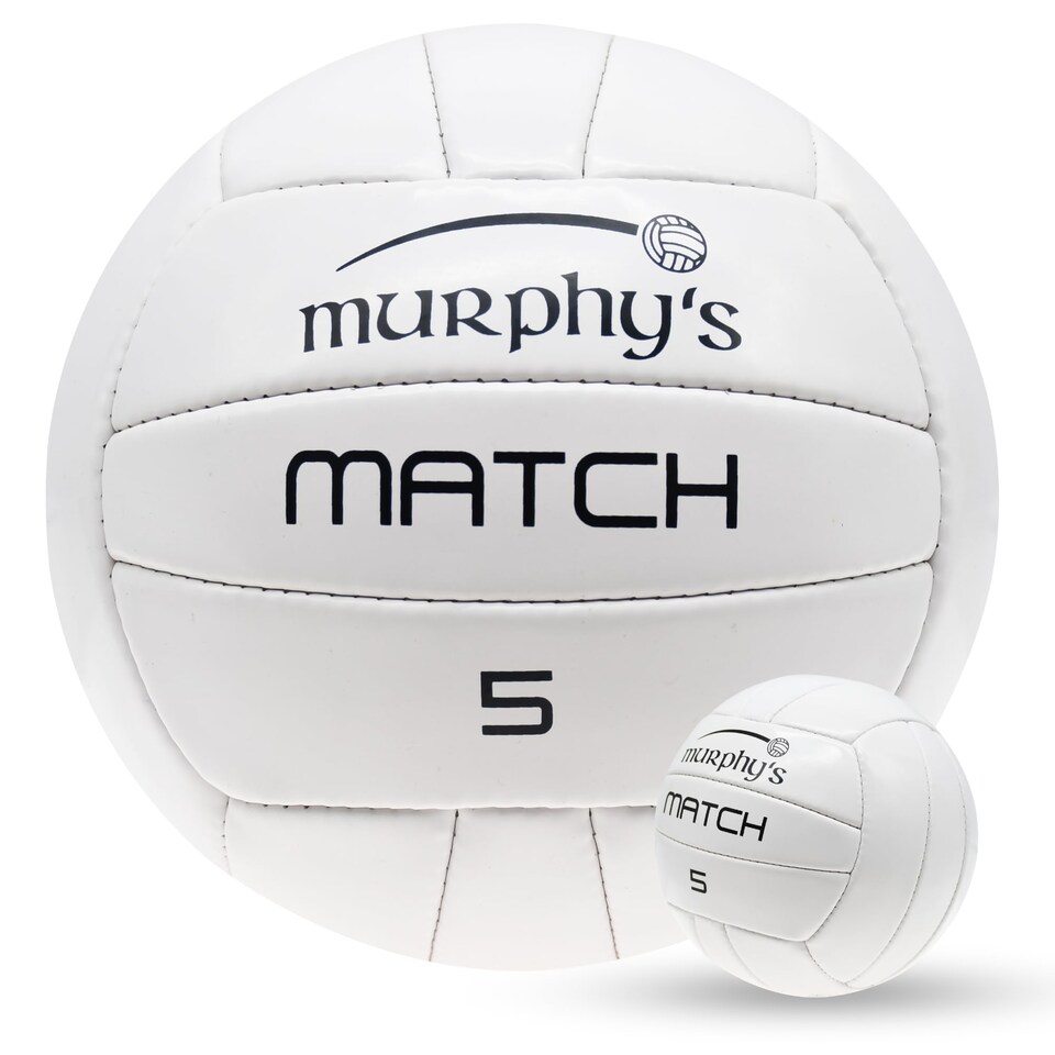 image 1 of Murphy's Gaelic Match Balls, White, One Size