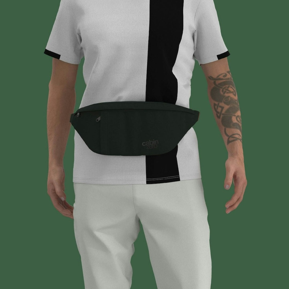 image 1 of Bum Bag 2L Black Sand Black
